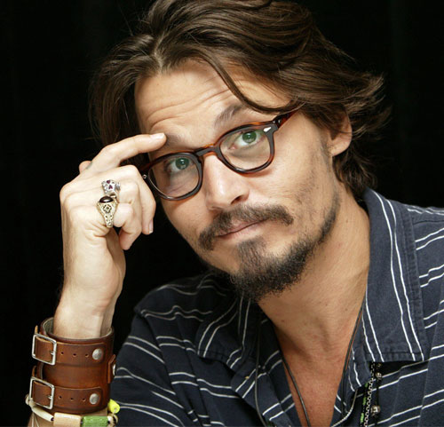 Johnny Depp Black And White. Beck Criticizes Johnny Depp: